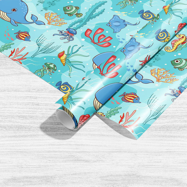 Cartoon Whale Art & Craft Gift Wrapping Paper-Wrapping Papers-WRP_PP-IC 5007979 IC 5007979, Animals, Animated Cartoons, Art and Paintings, Caricature, Cartoons, Digital, Digital Art, Drawing, Graphic, Illustrations, Nature, Paintings, Patterns, Pets, Scenic, Signs, Signs and Symbols, Symbols, Wildlife, cartoon, whale, art, craft, gift, wrapping, paper, sheet, plain, smooth, effect, aquatic, backgrounds, blue, cheerful, clip, colors, cute, design, diving, fish, fun, happiness, horse, jellyfish, joy, kelp, la