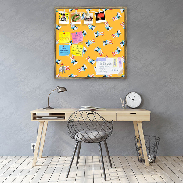 Cute Rabbit Pattern Bulletin Board Notice Pin Board Soft Board | Framed-Bulletin Boards Framed-BLB_FR-IC 5008050 IC 5008050, Animals, Icons, Illustrations, Individuals, Nature, Patterns, Pets, Portraits, Scenic, cute, rabbit, pattern, bulletin, board, notice, pin, vision, soft, combo, with, thumb, push, pins, sticky, notes, antique, golden, frame, animal, backdrop, background, bunny, carrot, claws, cony, creature, ears, easter, eyes, feet, flat, fluff, fun, funny, fur, furry, hairy, hare, icon, illustration