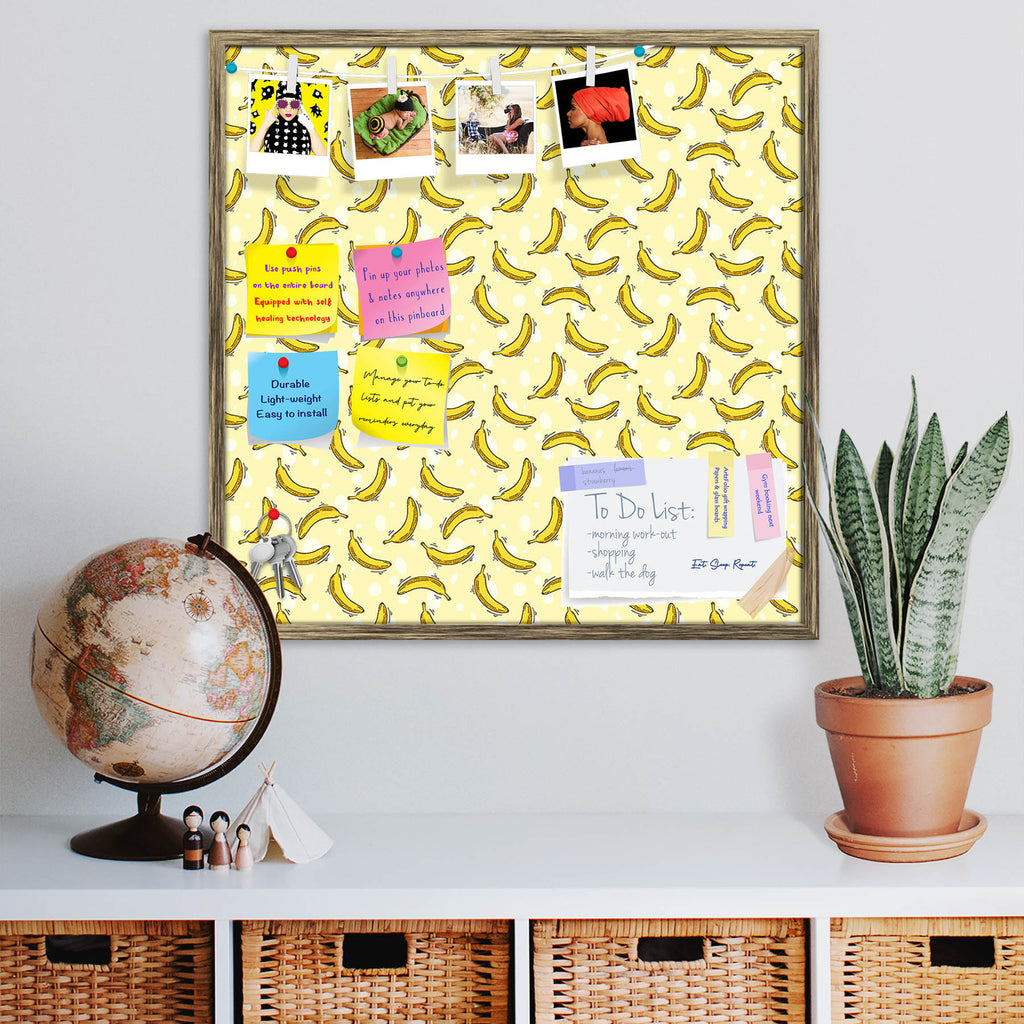 Banana Pattern Bulletin Board Notice Pin Board Soft Board | Framed-Bulletin Boards Framed-BLB_FR-IC 5008080 IC 5008080, Abstract Expressionism, Abstracts, Animated Cartoons, Art and Paintings, Beverage, Black and White, Caricature, Cartoons, Cuisine, Digital, Digital Art, Food, Food and Beverage, Food and Drink, Fruit and Vegetable, Fruits, Graphic, Illustrations, Kitchen, Nature, Paintings, Patterns, Scenic, Semi Abstract, Signs, Signs and Symbols, Tropical, White, banana, pattern, bulletin, board, notice,