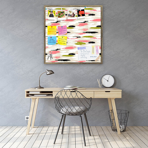 Brush Strokes Bulletin Board Notice Pin Board Soft Board | Framed-Bulletin Boards Framed-BLB_FR-IC 5008127 IC 5008127, Abstract Expressionism, Abstracts, Ancient, Art and Paintings, Bohemian, Brush Stroke, Digital, Digital Art, Dots, Drawing, Fashion, Graffiti, Graphic, Hand Drawn, Historical, Illustrations, Medieval, Modern Art, Patterns, Retro, Semi Abstract, Signs, Signs and Symbols, Stripes, Vintage, Watercolour, brush, strokes, bulletin, board, notice, pin, vision, soft, combo, with, thumb, push, pins,