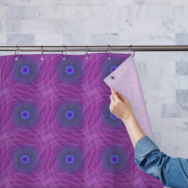 Abstract Fractal Pattern D1 Washable Waterproof Shower Curtain-Shower Curtains-CUR_SH_EL-IC 5008162 IC 5008162, Abstract Expressionism, Abstracts, Art and Paintings, Decorative, Digital, Digital Art, Geometric, Geometric Abstraction, Graphic, Grid Art, Modern Art, Patterns, Semi Abstract, Signs, Signs and Symbols, abstract, fractal, pattern, d1, washable, waterproof, polyester, shower, curtain, eyelets, arc, art, artistic, backdrop, background, composition, computer, concept, curves, decoration, design, gen