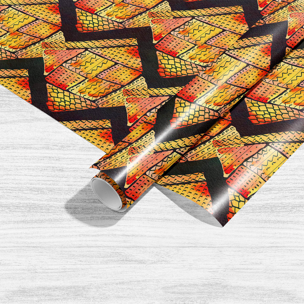 Abstract Geometric Pattern D4 Art & Craft Gift Wrapping Paper-Wrapping Papers-WRP_PP-IC 5008177 IC 5008177, Abstract Expressionism, Abstracts, Ancient, Art and Paintings, Black, Black and White, Culture, Decorative, Digital, Digital Art, Drawing, Ethnic, Folk Art, Geometric, Geometric Abstraction, Graphic, Historical, Illustrations, Medieval, Paintings, Patterns, Retro, Semi Abstract, Signs, Signs and Symbols, Traditional, Tribal, Vintage, Watercolour, World Culture, abstract, pattern, d4, art, craft, gift,