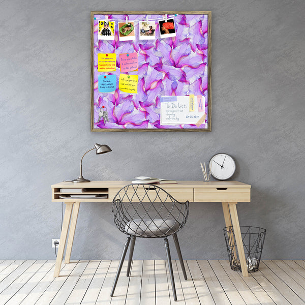 Purple Flower Petal D2 Bulletin Board Notice Pin Board Soft Board | Framed-Bulletin Boards Framed-BLB_FR-IC 5008182 IC 5008182, Abstract Expressionism, Abstracts, Art and Paintings, Botanical, Decorative, Digital, Digital Art, Drawing, Floral, Flowers, Graphic, Illustrations, Nature, Paintings, Patterns, Scenic, Semi Abstract, Signs, Signs and Symbols, Watercolour, purple, flower, petal, d2, bulletin, board, notice, pin, vision, soft, combo, with, thumb, push, pins, sticky, notes, antique, golden, frame, ab