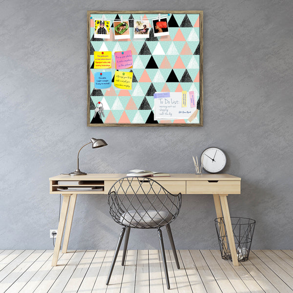 Modern Elements D1 Bulletin Board Notice Pin Board Soft Board | Framed-Bulletin Boards Framed-BLB_FR-IC 5008185 IC 5008185, Abstract Expressionism, Abstracts, Ancient, Decorative, Digital, Digital Art, Dots, Geometric, Geometric Abstraction, Graphic, Historical, Illustrations, Medieval, Modern Art, Patterns, Retro, Semi Abstract, Signs, Signs and Symbols, Triangles, Vintage, modern, elements, d1, bulletin, board, notice, pin, vision, soft, combo, with, thumb, push, pins, sticky, notes, antique, golden, fram