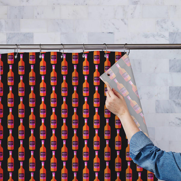 Bottle Pattern Washable Waterproof Shower Curtain-Shower Curtains-CUR_SH_EL-IC 5008187 IC 5008187, Animated Cartoons, Art and Paintings, Beverage, Caricature, Cartoons, Cuisine, Digital, Digital Art, Food, Food and Beverage, Food and Drink, Graphic, Illustrations, Patterns, Pop Art, Signs, Signs and Symbols, bottle, pattern, washable, waterproof, polyester, shower, curtain, eyelets, alcohol, alcoholic, art, background, bar, brandy, cartoon, celebration, cognac, color, colorful, decor, decoration, design, dr