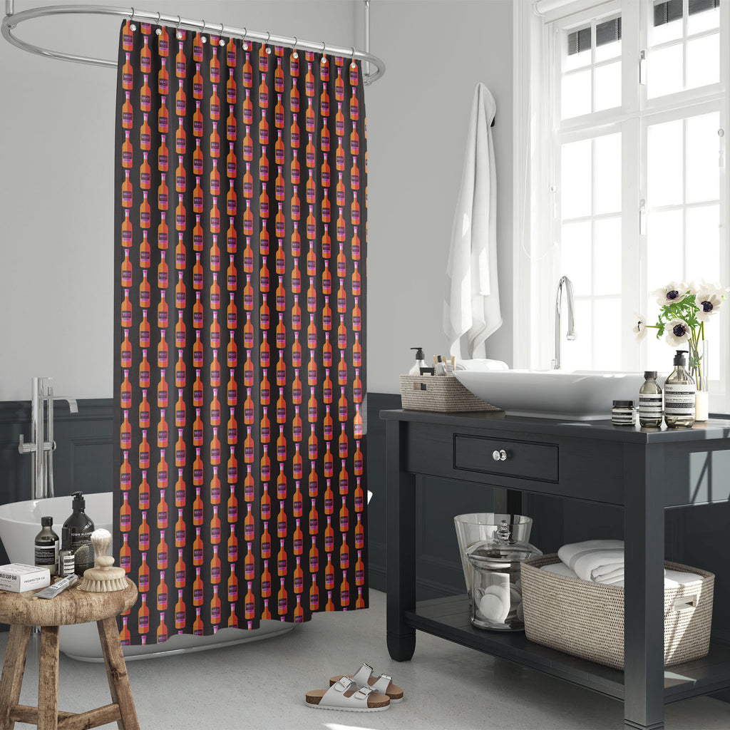 Bottle Pattern Washable Waterproof Shower Curtain-Shower Curtains-CUR_SH_EL-IC 5008187 IC 5008187, Animated Cartoons, Art and Paintings, Beverage, Caricature, Cartoons, Cuisine, Digital, Digital Art, Food, Food and Beverage, Food and Drink, Graphic, Illustrations, Patterns, Pop Art, Signs, Signs and Symbols, bottle, pattern, washable, waterproof, shower, curtain, alcohol, alcoholic, art, background, bar, brandy, cartoon, celebration, cognac, color, colorful, decor, decoration, design, drink, illustration, l