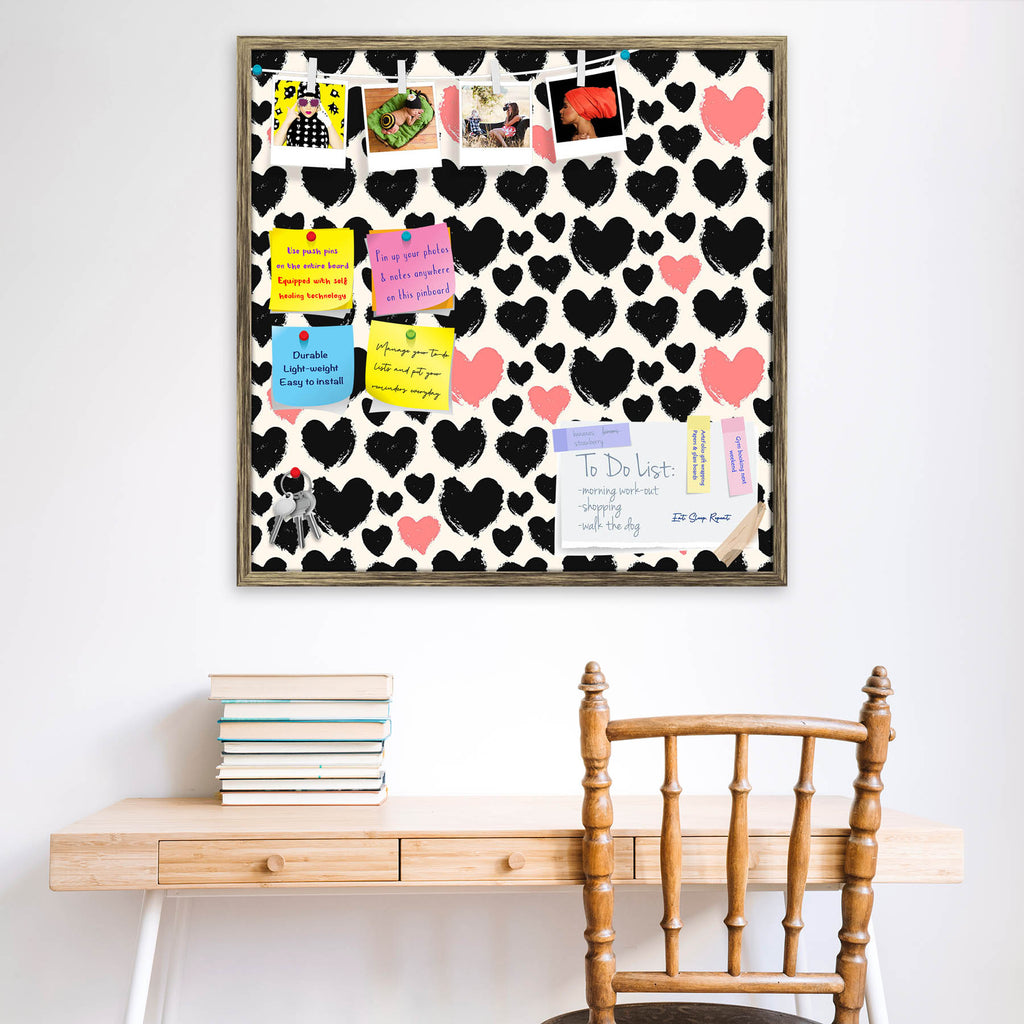 Valentine Hearts Pattern D1 Bulletin Board Notice Pin Board Soft Board | Framed-Bulletin Boards Framed-BLB_FR-IC 5008193 IC 5008193, Abstract Expressionism, Abstracts, Ancient, Art and Paintings, Decorative, Digital, Digital Art, Graphic, Hearts, Historical, Illustrations, Love, Medieval, Modern Art, Patterns, Retro, Romance, Semi Abstract, Signs, Signs and Symbols, Vintage, valentine, pattern, d1, bulletin, board, notice, pin, soft, framed, abstract, acrylic, backdrop, background, card, cool, creative, dec