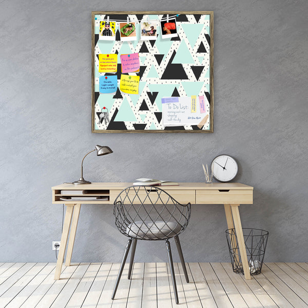 Abstract Geometric Pattern D8 Bulletin Board Notice Pin Board Soft Board | Framed-Bulletin Boards Framed-BLB_FR-IC 5008196 IC 5008196, Abstract Expressionism, Abstracts, Ancient, Decorative, Digital, Digital Art, Geometric, Geometric Abstraction, Graphic, Historical, Illustrations, Medieval, Modern Art, Patterns, Retro, Scandinavian, Semi Abstract, Signs, Signs and Symbols, Triangles, Vintage, abstract, pattern, d8, bulletin, board, notice, pin, vision, soft, combo, with, thumb, push, pins, sticky, notes, a