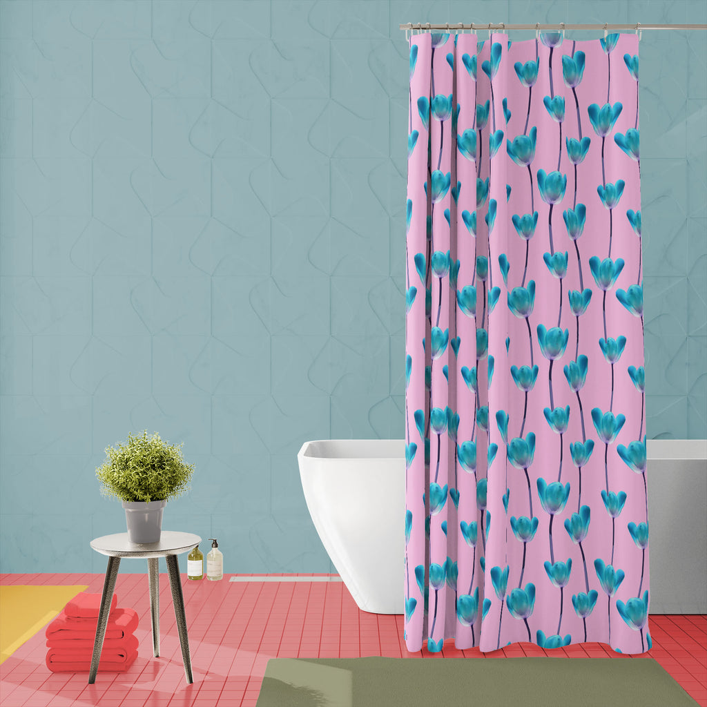 3D Tulips Pattern D5 Washable Waterproof Shower Curtain-Shower Curtains-CUR_SH_EL-IC 5008250 IC 5008250, 3D, Abstract Expressionism, Abstracts, Art and Paintings, Black, Black and White, Bohemian, Botanical, Chevron, Circle, Cross, Culture, Decorative, Digital, Digital Art, Dots, Drawing, Ethnic, Fashion, Floral, Flowers, Geometric, Geometric Abstraction, Graffiti, Graphic, Hipster, Illustrations, Love, Modern Art, Nature, Patterns, Plaid, Romance, Scenic, Semi Abstract, Signs, Signs and Symbols, Traditiona