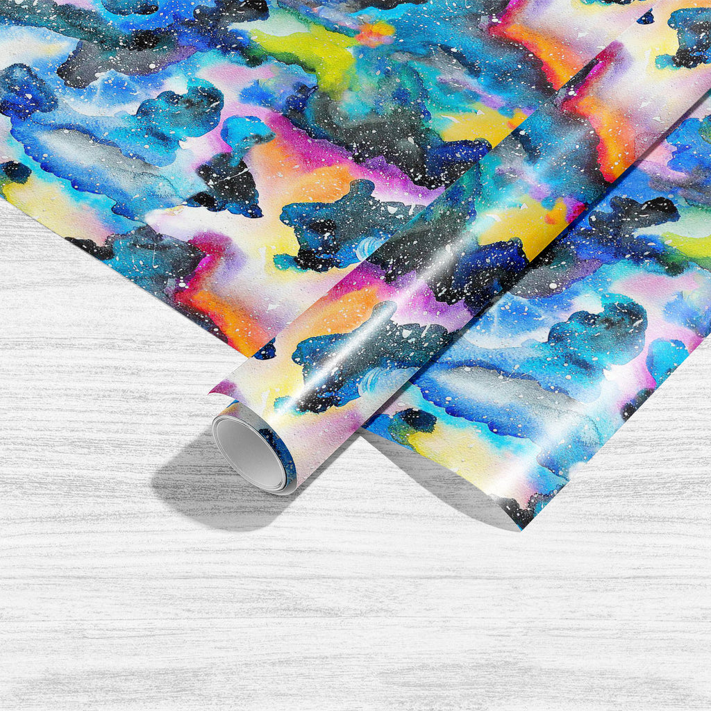 Modern Abstract D8 Art & Craft Gift Wrapping Paper-Wrapping Papers-WRP_PP-IC 5008281 IC 5008281, Abstract Expressionism, Abstracts, Art and Paintings, Astrology, Astronomy, Black, Black and White, Cosmology, Digital, Digital Art, Fantasy, Graphic, Horoscope, Illustrations, Modern Art, Nature, Patterns, Scenic, Semi Abstract, Signs, Signs and Symbols, Space, Splatter, Stars, Sun Signs, Watercolour, Zodiac, modern, abstract, d8, art, craft, gift, wrapping, paper, backdrop, background, blue, bright, celestial,