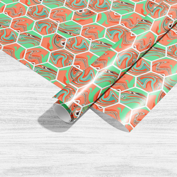 Geometric Hexagon Art & Craft Gift Wrapping Paper-Wrapping Papers-WRP_PP-IC 5008284 IC 5008284, Abstract Expressionism, Abstracts, Ancient, Art and Paintings, Digital, Digital Art, Geometric, Geometric Abstraction, Graphic, Hexagon, Historical, Illustrations, Marble, Marble and Stone, Medieval, Modern Art, Patterns, Semi Abstract, Signs, Signs and Symbols, Vintage, art, craft, gift, wrapping, paper, sheet, plain, smooth, effect, abstract, background, blue, card, color, cool, creative, decoration, design, el