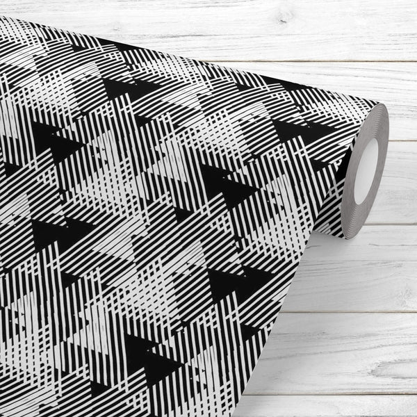 3D Lines & Stripes D1 Wallpaper Roll-Wallpapers Peel & Stick-WAL_PA-IC 5008307 IC 5008307, 80s, Abstract Expressionism, Abstracts, Arrows, Art and Paintings, Aztec, Black, Black and White, Chevron, Diamond, Digital, Digital Art, Eygptian, Fashion, Geometric, Geometric Abstraction, Graphic, Illustrations, Modern Art, Patterns, Pop Art, Semi Abstract, Signs, Signs and Symbols, Stripes, Triangles, White, 3d, lines, d1, peel, stick, vinyl, wallpaper, roll, non-pvc, self-adhesive, eco-friendly, water-repellent, 