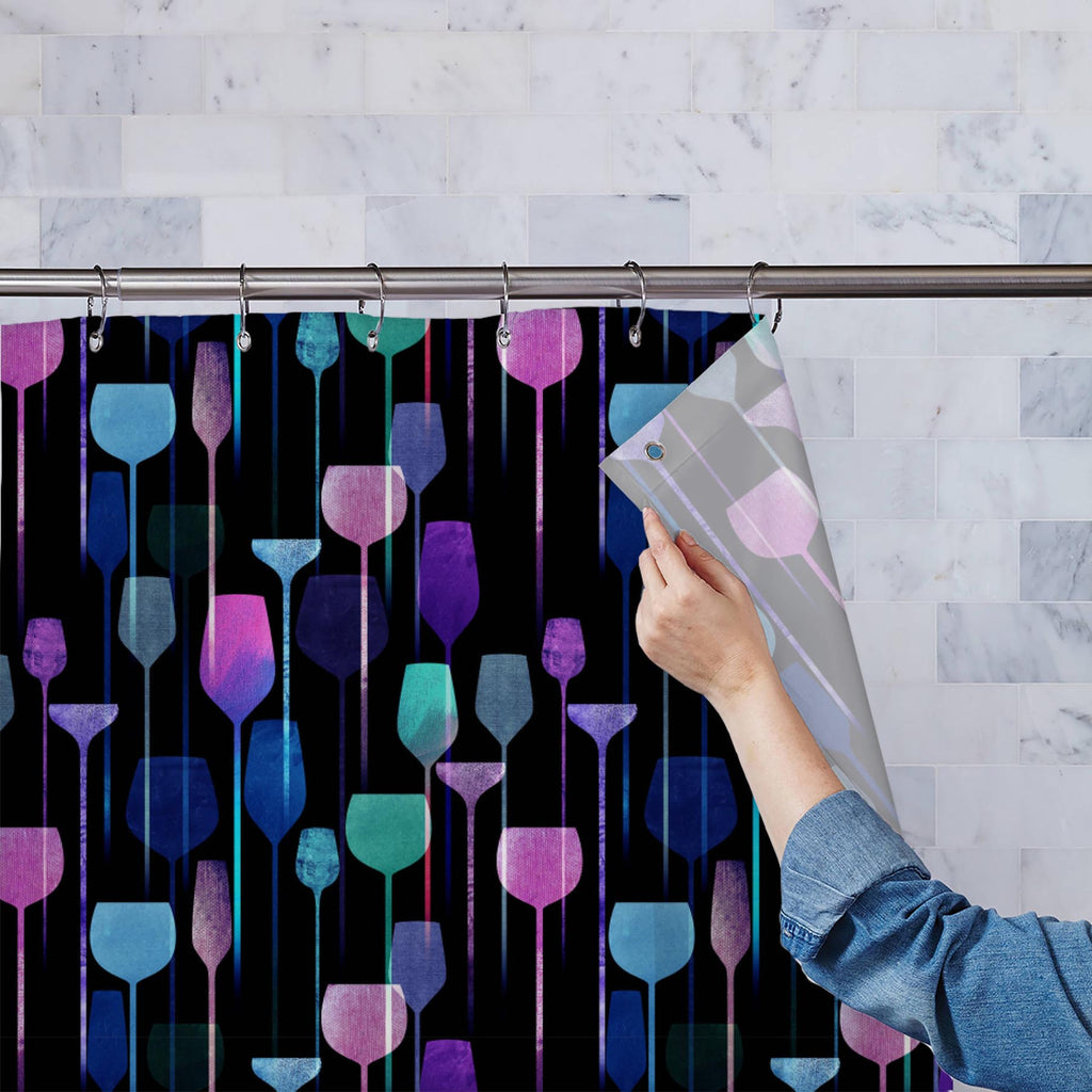 Conceptual Drinks D2 Washable Waterproof Shower Curtain-Shower Curtains-CUR_SH_EL-IC 5008327 IC 5008327, Art and Paintings, Beverage, Birthday, Collages, Conceptual, Cuisine, Decorative, Digital, Digital Art, Entertainment, Food, Food and Beverage, Food and Drink, Graphic, Illustrations, Modern Art, Patterns, Retro, Signs, Signs and Symbols, Wine, drinks, d2, washable, waterproof, shower, curtain, alcohol, art, artwork, background, bar, beautiful, blue, canvas, champagne, club, cocktail, collage, colorful, 