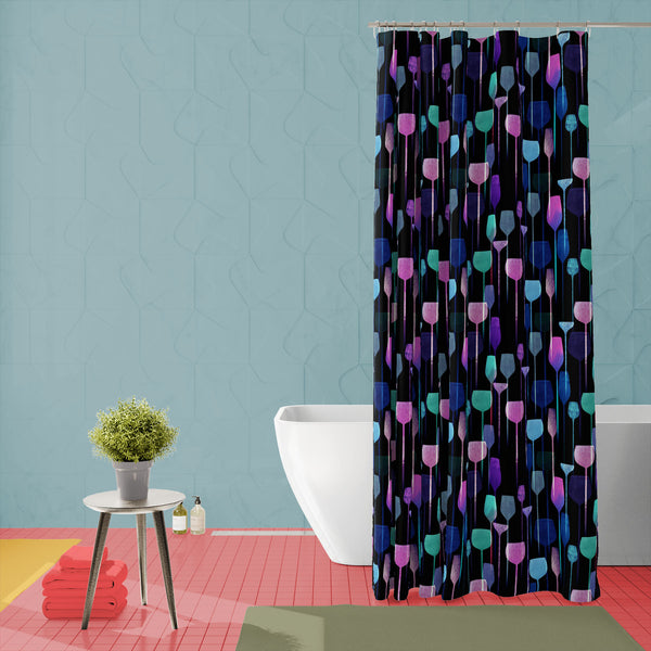 Conceptual Drinks D2 Washable Waterproof Shower Curtain-Shower Curtains-CUR_SH_EL-IC 5008327 IC 5008327, Art and Paintings, Beverage, Birthday, Collages, Conceptual, Cuisine, Decorative, Digital, Digital Art, Entertainment, Food, Food and Beverage, Food and Drink, Graphic, Illustrations, Modern Art, Patterns, Retro, Signs, Signs and Symbols, Wine, drinks, d2, washable, waterproof, polyester, shower, curtain, eyelets, alcohol, art, artwork, background, bar, beautiful, blue, canvas, champagne, club, cocktail,