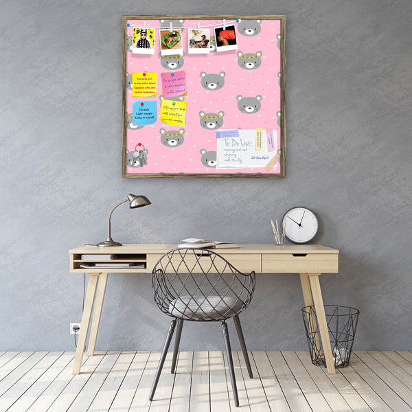 Funny Bears D2 Bulletin Board Notice Pin Board Soft Board | Framed-Bulletin Boards Framed-BLB_FR-IC 5008376 IC 5008376, Abstract Expressionism, Abstracts, Animals, Animated Cartoons, Art and Paintings, Baby, Birthday, Caricature, Cartoons, Children, Decorative, Digital, Digital Art, Drawing, Family, Graphic, Hearts, Illustrations, Kids, Love, Patterns, Pets, Romance, Semi Abstract, Signs, Signs and Symbols, Sketches, funny, bears, d2, bulletin, board, notice, pin, vision, soft, combo, with, thumb, push, pin