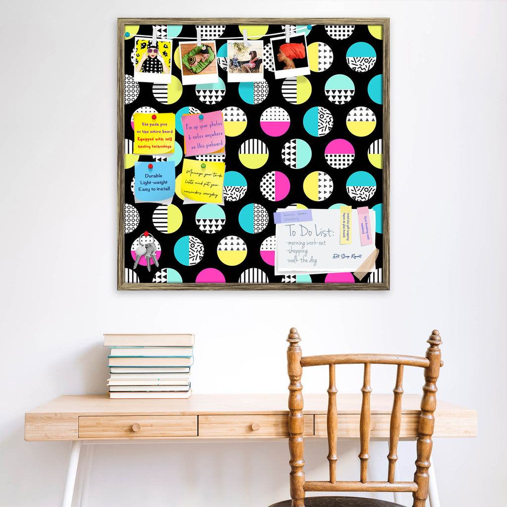 Geometric Circles D2 Bulletin Board Notice Pin Board Soft Board | Framed-Bulletin Boards Framed-BLB_FR-IC 5008385 IC 5008385, 80s, Abstract Expressionism, Abstracts, Ancient, Black, Black and White, Circle, Digital, Digital Art, Education, Fashion, Geometric, Geometric Abstraction, Graphic, Hipster, Historical, Illustrations, Medieval, Modern Art, Patterns, Pop Art, Retro, Schools, Semi Abstract, Triangles, Universities, Vintage, White, circles, d2, bulletin, board, notice, pin, soft, framed, abstract, back