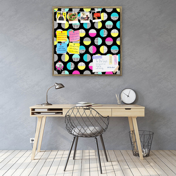 Geometric Circles D2 Bulletin Board Notice Pin Board Soft Board | Framed-Bulletin Boards Framed-BLB_FR-IC 5008385 IC 5008385, 80s, Abstract Expressionism, Abstracts, Ancient, Black, Black and White, Circle, Digital, Digital Art, Education, Fashion, Geometric, Geometric Abstraction, Graphic, Hipster, Historical, Illustrations, Medieval, Modern Art, Patterns, Pop Art, Retro, Schools, Semi Abstract, Triangles, Universities, Vintage, White, circles, d2, bulletin, board, notice, pin, vision, soft, combo, with, t