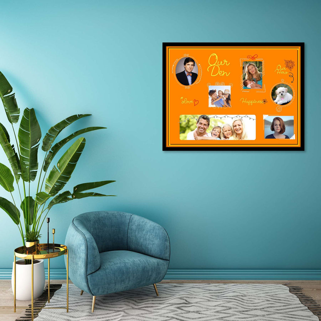 Our Den Doodle Personalised Custom Photo Collage Frame Gift for Birthday, Anniversary, Parents, Friends & Family-Personalized Photo Frame Collage-PTA_FR-IC 5009146 IC 5009146, Collages, Family, Parents, our, den, doodle, personalised, custom, photo, collage, frame, gift, for, birthday, anniversary, friends, photo frame, baby photo collage, baby photo frames, photo frames for friends, birthday photo collage, collage frame, framed photo collage, personalised collage, personalised photo gift, photo collage, be