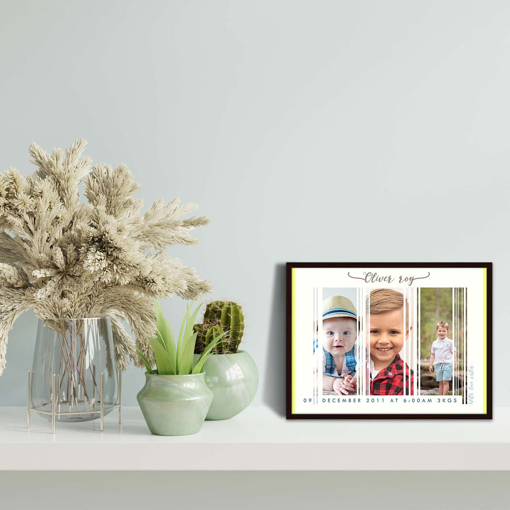 The Barcode Style Personalised Custom Photo Collage Frame Gift for Birthday, Anniversary, Parents, Friends & Family-Personalized Photo Frame Collage-PTA_FR-IC 5009169 IC 5009169, Baby, Birthday, Children, Individuals, Kids, Memories, Timelines, the, barcode, style, personalised, custom, photo, collage, frame, gift, for, anniversary, parents, friends, family, photo frame, baby photo collage, baby photo frames, photo frames for friends, birthday photo collage, collage frame, framed photo collage, personalised