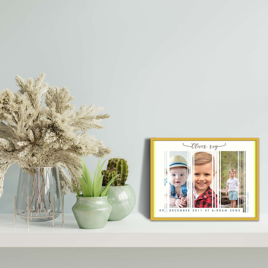 The Barcode Style Personalised Custom Photo Collage Frame Gift for Birthday, Anniversary, Parents, Friends & Family-Personalized Photo Frame Collage-PTA_FR-IC 5009169 IC 5009169, Baby, Birthday, Children, Individuals, Kids, Memories, Timelines, the, barcode, style, personalised, custom, photo, collage, frame, gift, for, anniversary, parents, friends, family, photo frame, baby photo collage, baby photo frames, photo frames for friends, birthday photo collage, collage frame, framed photo collage, personalised