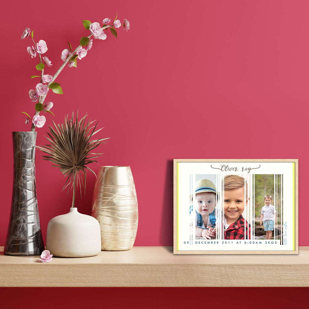 The Barcode Style Personalised Custom Photo Collage Frame Gift for Birthday, Anniversary, Parents, Friends & Family-Personalized Photo Frame Collage-PTA_FR-IC 5009169 IC 5009169, Baby, Birthday, Children, Individuals, Kids, Memories, Timelines, the, barcode, style, personalised, custom, photo, collage, frame, gift, for, anniversary, parents, friends, family, photo frame, baby photo collage, baby photo frames, photo frames for friends, birthday photo collage, collage frame, framed photo collage, personalised