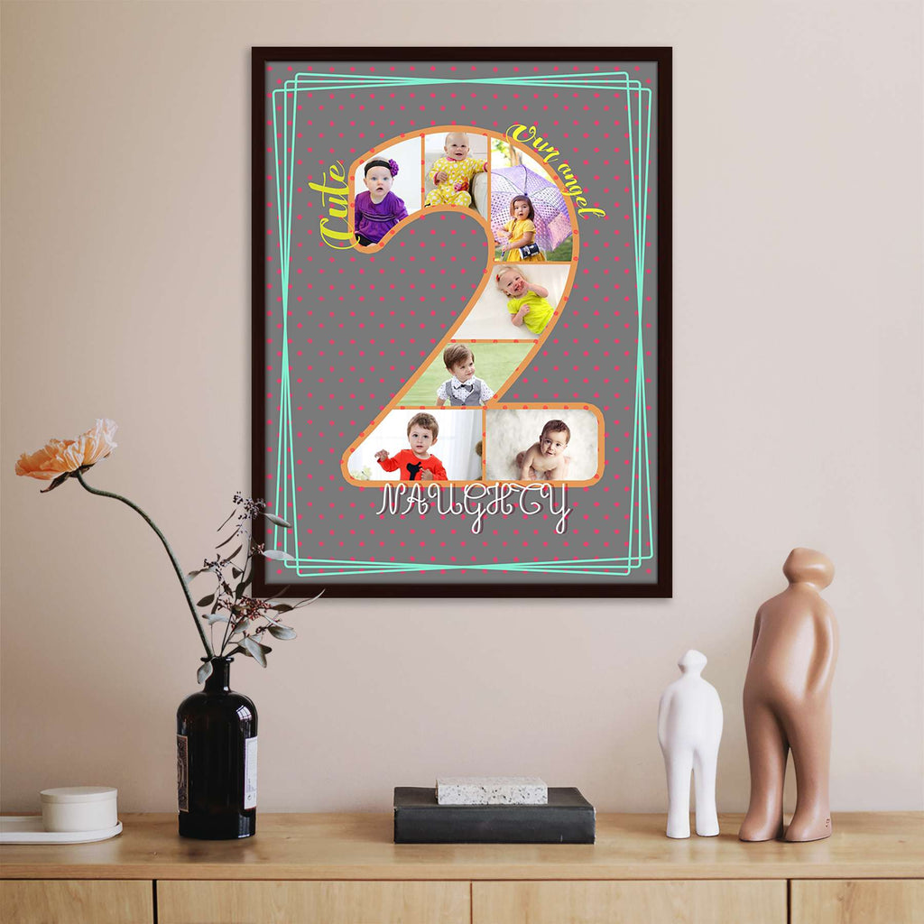 Two 2 Years Bonding Personalised Custom Photo Collage Frame Gift for Birthday, Anniversary, Parents, Friends & Family-Personalized Photo Frame Collage-PTA_FR-IC 5009176 IC 5009176, Baby, Birthday, Children, Collages, Kids, Love, Memories, Romance, Timelines, two, 2, years, bonding, personalised, custom, photo, collage, frame, gift, for, anniversary, parents, friends, family, photo frame, baby photo collage, baby photo frames, photo frames for friends, birthday photo collage, collage frame, framed photo coll