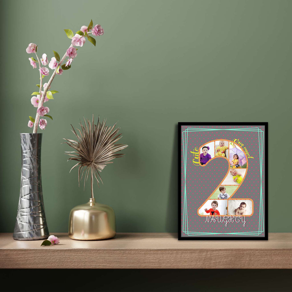 Two 2 Years Bonding Personalised Custom Photo Collage Frame Gift for Birthday, Anniversary, Parents, Friends & Family-Personalized Photo Frame Collage-PTA_FR-IC 5009176 IC 5009176, Baby, Birthday, Children, Collages, Kids, Love, Memories, Romance, Timelines, two, 2, years, bonding, personalised, custom, photo, collage, frame, gift, for, anniversary, parents, friends, family, photo frame, baby photo collage, baby photo frames, photo frames for friends, birthday photo collage, collage frame, framed photo coll