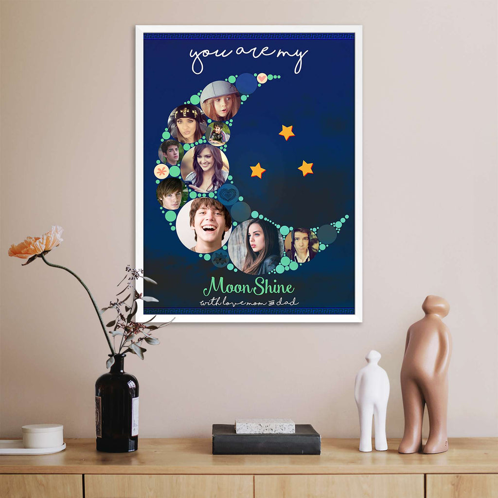 You Are My Moon Shine Personalised Custom Photo Collage Frame Gift for Birthday, Anniversary, Parents, Friends & Family-Personalized Photo Frame Collage-PTA_FR-IC 5009180 IC 5009180, Collages, Love, Memories, Romance, Wedding, you, are, my, moon, shine, personalised, custom, photo, collage, frame, gift, for, birthday, anniversary, parents, friends, family, photo frame, baby photo collage, baby photo frames, photo frames for friends, birthday photo collage, collage frame, framed photo collage, personalised c
