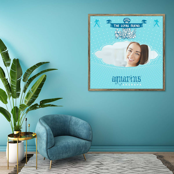 Zodiac Series Aquarius D2 Personalised Custom Photo Collage Frame Gift for Birthday, Anniversary, Parents, Friends & Family-Personalized Photo Frame Collage-PTA_FR-IC 5009184 IC 5009184, Astrology, Birthday, Friends, Horoscope, Individuals, Sun Signs, Timelines, Zodiac, series, aquarius, d2, personalised, custom, photo, collage, frame, gift, for, anniversary, parents, family, antique, golden, wood, photo frame, baby photo collage, baby photo frames, photo frames for friends, birthday photo collage, collage 