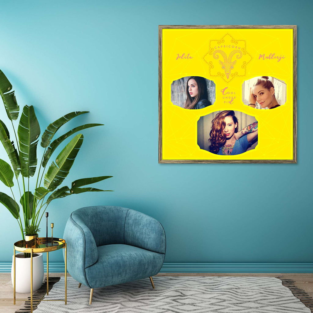 Zodiac Series Capricorn D2 Personalised Custom Photo Collage Frame Gift for Birthday, Anniversary, Parents, Friends & Family-Personalized Photo Frame Collage-PTA_FR-IC 5009186 IC 5009186, Astrology, Birthday, Friends, Horoscope, Individuals, Sun Signs, Timelines, Zodiac, series, capricorn, d2, personalised, custom, photo, collage, frame, gift, for, anniversary, parents, family, photo frame, baby photo collage, baby photo frames, photo frames for friends, birthday photo collage, collage frame, framed photo c