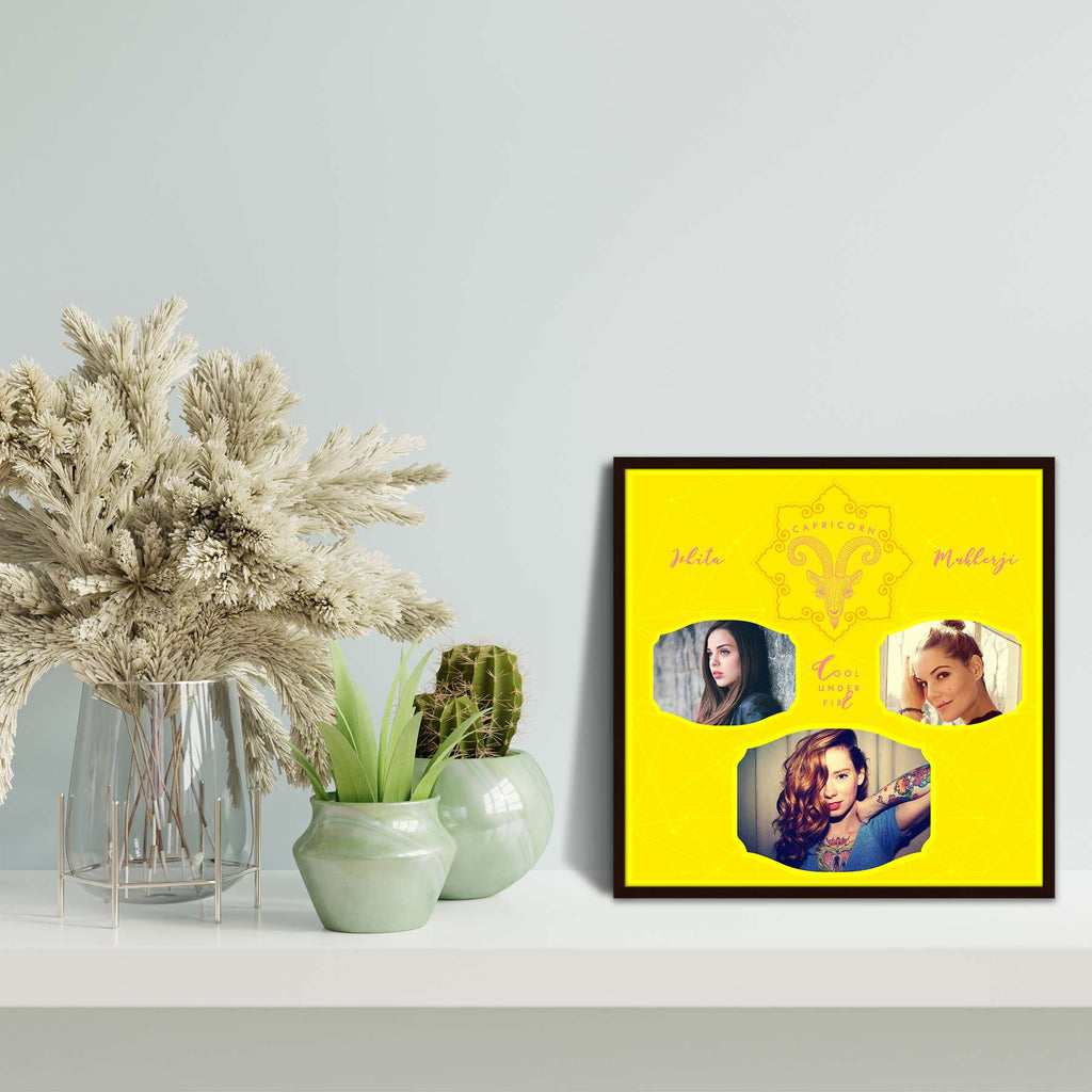 Zodiac Series Capricorn D2 Personalised Custom Photo Collage Frame Gift for Birthday, Anniversary, Parents, Friends & Family-Personalized Photo Frame Collage-PTA_FR-IC 5009186 IC 5009186, Astrology, Birthday, Friends, Horoscope, Individuals, Sun Signs, Timelines, Zodiac, series, capricorn, d2, personalised, custom, photo, collage, frame, gift, for, anniversary, parents, family, photo frame, baby photo collage, baby photo frames, photo frames for friends, birthday photo collage, collage frame, framed photo c