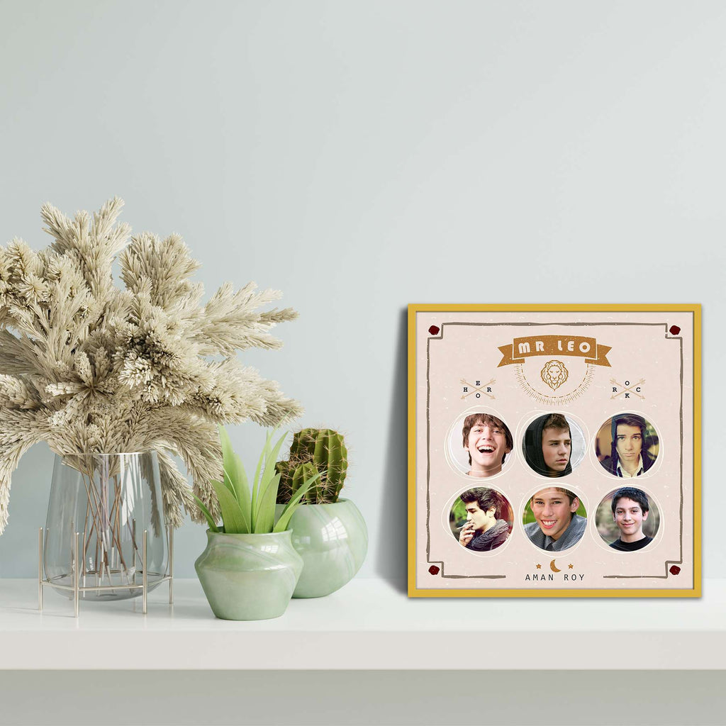 Zodiac Series Leo D2 Personalised Custom Photo Collage Frame Gift for Birthday, Anniversary, Parents, Friends & Family-Personalized Photo Frame Collage-PTA_FR-IC 5009188 IC 5009188, Astrology, Birthday, Friends, Horoscope, Individuals, Sun Signs, Timelines, Zodiac, series, leo, d2, personalised, custom, photo, collage, frame, gift, for, anniversary, parents, family, photo frame, baby photo collage, baby photo frames, photo frames for friends, birthday photo collage, collage frame, framed photo collage, pers