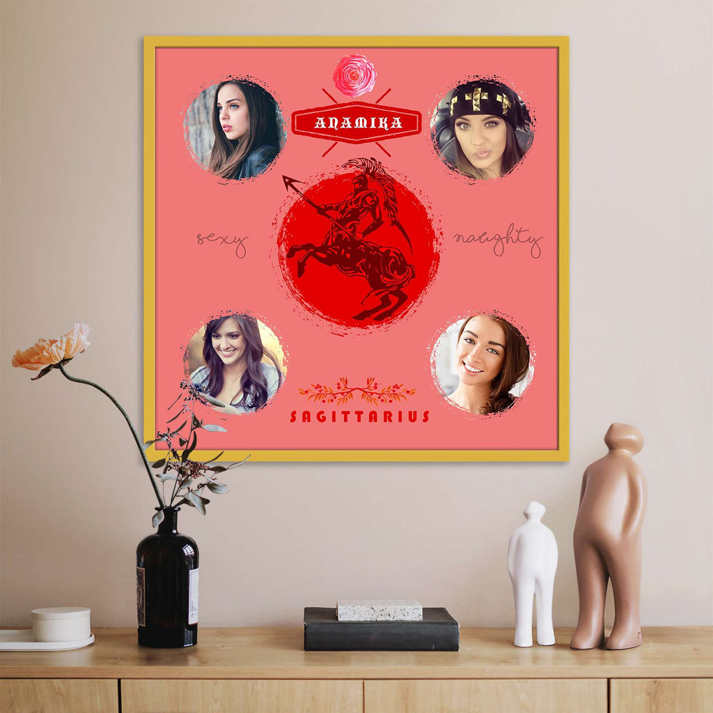 Zodiac Series Sagittarius D2 Personalised Custom Photo Collage Frame Gift for Birthday, Anniversary, Parents, Friends & Family-Personalized Photo Frame Collage-PTA_FR-IC 5009191 IC 5009191, Astrology, Birthday, Friends, Horoscope, Individuals, Sun Signs, Timelines, Zodiac, series, sagittarius, d2, personalised, custom, photo, collage, frame, gift, for, anniversary, parents, family, photo frame, baby photo collage, baby photo frames, photo frames for friends, birthday photo collage, collage frame, framed pho