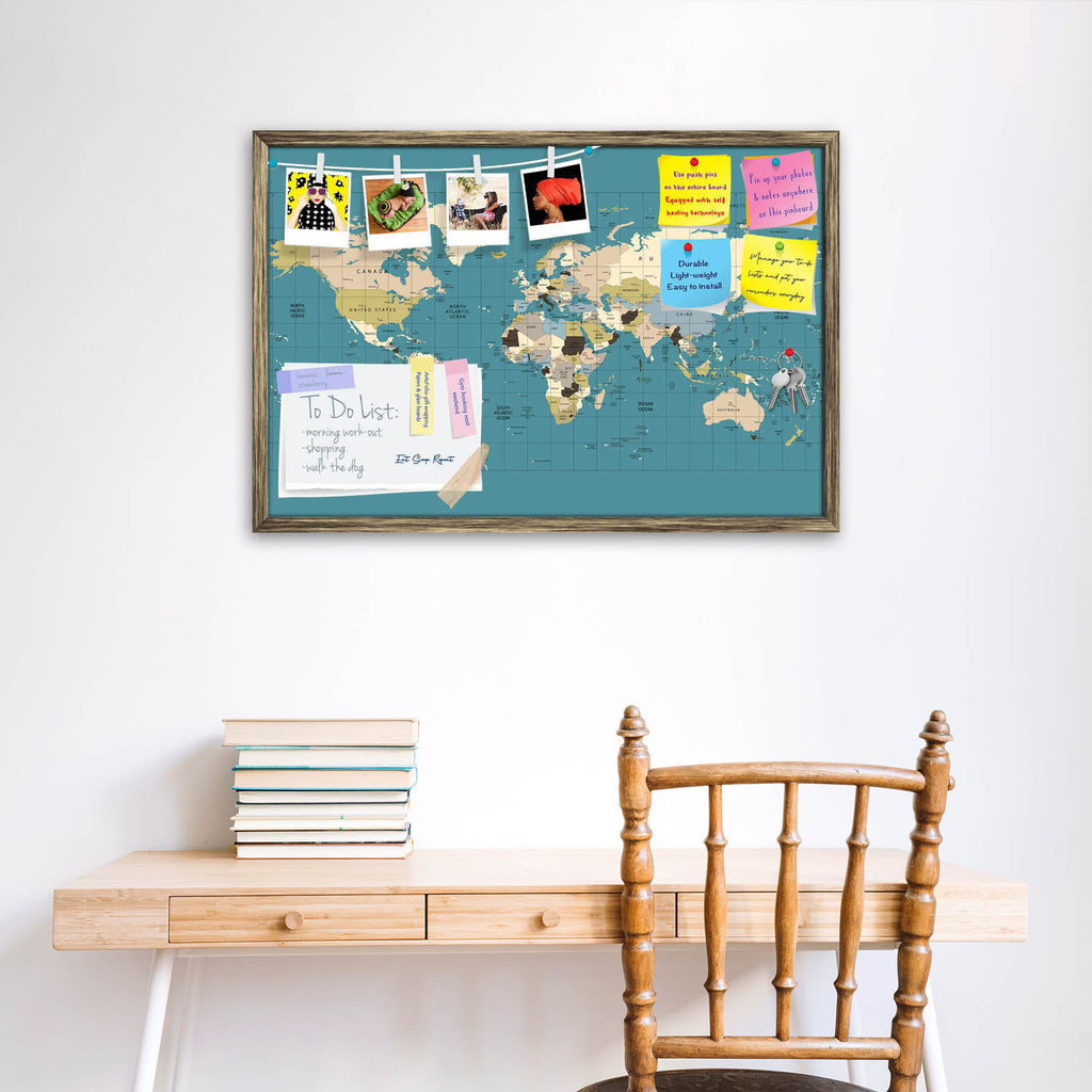 World Map D1 Bulletin Board Notice Pin Board Soft Board | Framed-Bulletin Boards Framed-BLB_FR-IC 5011119 IC 5011119, African, American, Ancient, Asian, Automobiles, Chinese, Cities, City Views, Countries, French, German, Grid Art, Historical, Illustrations, Italian, Japanese, Maps, Medieval, Nautical, Retro, Russian, Spanish, Transportation, Travel, Vehicles, Vintage, world, map, d1, bulletin, board, notice, pin, soft, framed, vector, country, old, name, europe, continent, grid, region, russia, city, style