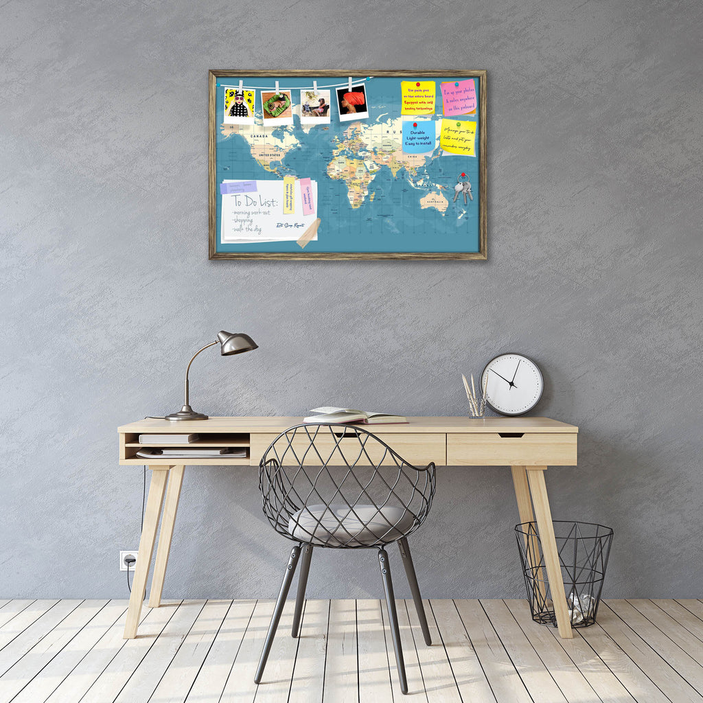 World Map D2 Bulletin Board Notice Pin Board Soft Board | Framed-Bulletin Boards Framed-BLB_FR-IC 5012049 IC 5012049, Abstract Expressionism, Abstracts, African, American, Ancient, Asian, Astronomy, Automobiles, Cosmology, Countries, Historical, Illustrations, Maps, Medieval, Semi Abstract, Signs, Signs and Symbols, Space, Transportation, Travel, Vehicles, Vintage, world, map, d2, bulletin, board, notice, pin, soft, framed, vector, country, detail, earth, flat, europe, illustration, asia, atlas, background,