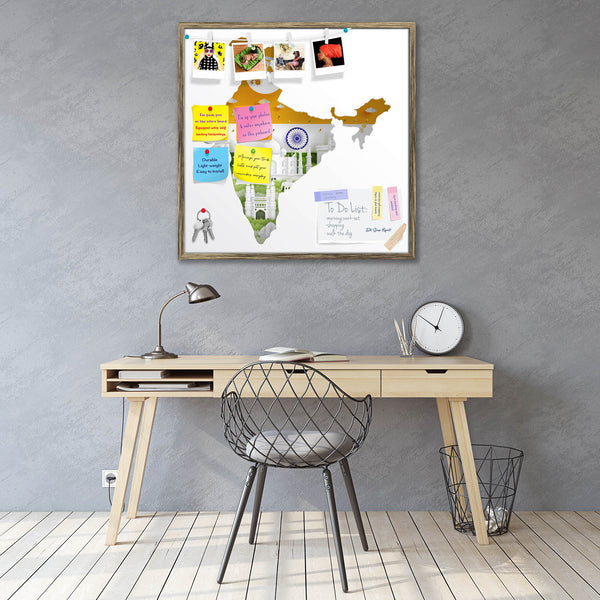 India Map with Famous Landmarks D1 Bulletin Board Notice Pin Board Soft Board | Framed-Bulletin Boards Framed-BLB_FR-IC 5014052 IC 5014052, Abstract Expressionism, Abstracts, Architecture, Art and Paintings, Asian, Automobiles, Black and White, Business, Cities, City Views, Countries, Digital, Digital Art, Flags, Graphic, Holidays, Icons, Illustrations, Indian, Landmarks, Landscapes, Maps, Nature, Places, Scenic, Semi Abstract, Signs and Symbols, Symbols, Transportation, Travel, Vehicles, White, india, map,