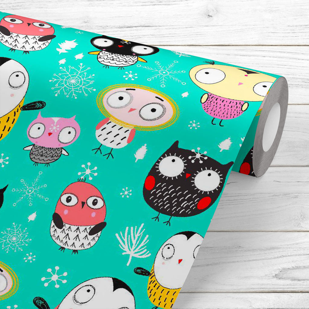 Fun Owl Wallpaper Roll-Wallpapers Peel & Stick-WAL_PA-IC 5015002 IC 5015002, Ancient, Animated Cartoons, Art and Paintings, Asian, Birds, Black, Black and White, Buddhism, Caricature, Cartoons, Chinese, Christianity, Culture, Digital, Digital Art, Drawing, Ethnic, Fashion, God Buddha, Graphic, Historical, Illustrations, Indian, Individuals, Medieval, Patterns, Portraits, Religion, Religious, Signs, Signs and Symbols, Sketches, Traditional, Tribal, Vintage, White, World Culture, fun, owl, wallpaper, roll, je