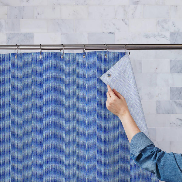 Vintage Herringbone Washable Waterproof Shower Curtain-Shower Curtains-CUR_SH_EL-IC 5015004 IC 5015004, Ancient, Fashion, Herringbone, Historical, Illustrations, Medieval, Patterns, Signs, Signs and Symbols, Vintage, washable, waterproof, polyester, shower, curtain, eyelets, denim, seamless, pattern, texture, blue, distressed, material, angle, apparel, backdrop, background, canvas, cloth, clothing, color, cotton, cover, indigo, jeans, old, striped, textile, textured, vector, wallpaper, artzfolio, shower cur