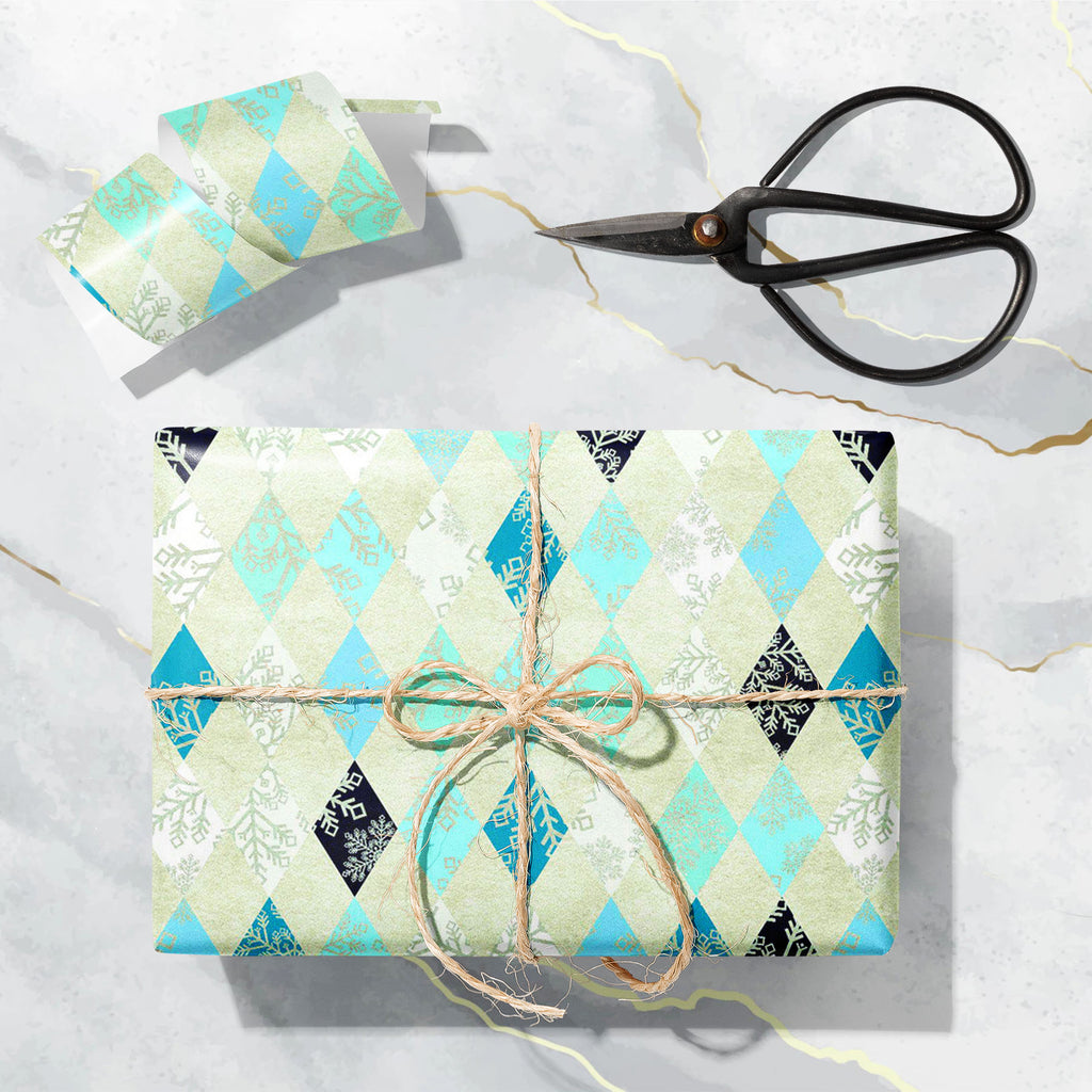 Argyle Winter Art & Craft Gift Wrapping Paper-Wrapping Papers-WRP_PP-IC 5015051 IC 5015051, Ancient, Christianity, Culture, Diamond, Ethnic, Historical, Medieval, Patterns, Retro, Seasons, Signs, Signs and Symbols, Traditional, Tribal, Vintage, World Culture, argyle, winter, art, craft, gift, wrapping, paper, pattern, seamless, christmas, background, snowflake, texture, wallpaper, material, beige, coffee, quilting, square, twill, abstract, backdrop, blanket, blue, classic, clothes, color, colorful, concept,