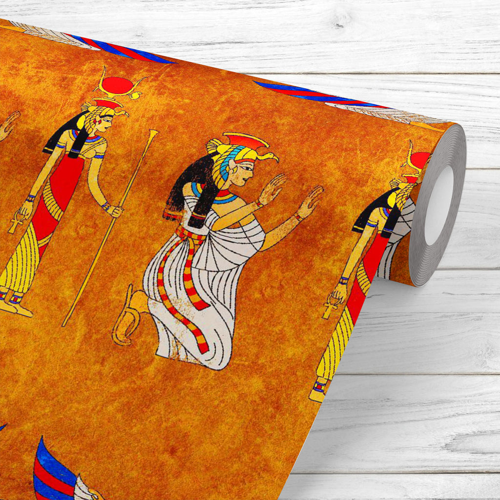 Abstract Egyptian Goddess Isis Wallpaper Roll-Wallpapers Peel & Stick-WAL_PA-IC 5015077 IC 5015077, African, Ancient, Cities, City Views, Culture, Ethnic, Eygptian, Historical, Marble and Stone, Medieval, Patterns, Religion, Religious, Retro, Signs, Signs and Symbols, Symbols, Traditional, Tribal, Vintage, World Culture, abstract, egyptian, goddess, isis, wallpaper, roll, seamless, texture, egypt, god, africa, antique, antiquities, backdrop, background, blank, civilization, cult, decoration, design, east, e