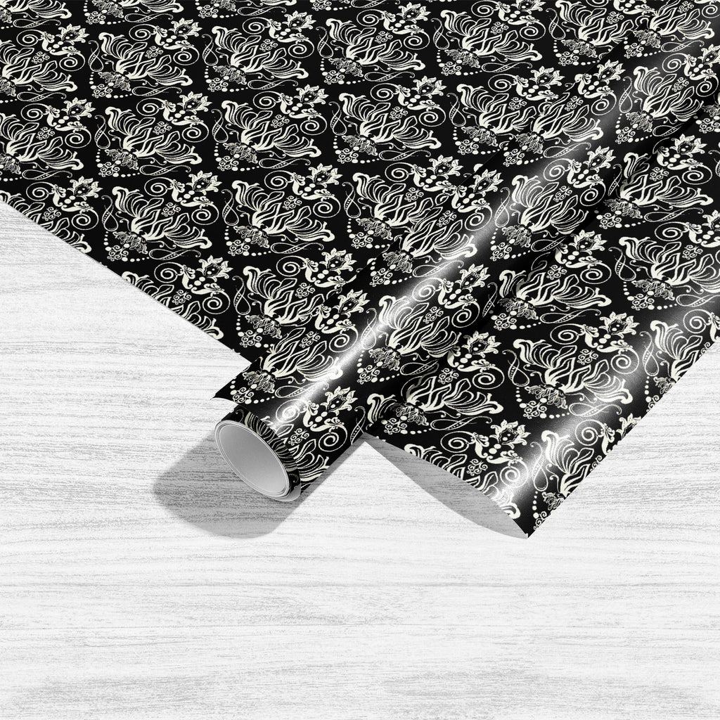 Damask Pattern D1 Art & Craft Gift Wrapping Paper-Wrapping Papers-WRP_PP-IC 5015166 IC 5015166, Abstract Expressionism, Abstracts, Ancient, Architecture, Art and Paintings, Automobiles, Baroque, Bikes, Botanical, Damask, Decorative, Floral, Flowers, Historical, Illustrations, Italian, Landmarks, Marble and Stone, Medieval, Nature, Paintings, Patterns, Places, Renaissance, Retro, Rococo, Semi Abstract, Signs, Signs and Symbols, Transportation, Travel, Vehicles, Victorian, Vintage, Wedding, pattern, d1, art, 