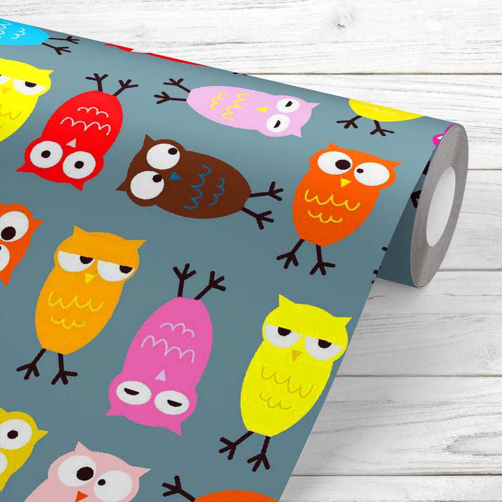 Owl Pattern Wallpaper Roll-Wallpapers Peel & Stick-WAL_PA-IC 5015171 IC 5015171, Ancient, Animals, Animated Cartoons, Architecture, Asian, Baby, Birds, Buddhism, Caricature, Cartoons, Children, Culture, Drawing, Entertainment, Ethnic, Geometric, Geometric Abstraction, God Buddha, Historical, Illustrations, Indian, Kids, Landmarks, Medieval, Modern Art, Patterns, People, Places, Religion, Religious, Spiritual, Sunrises, Sunsets, Traditional, Tribal, Vintage, Wildlife, Wooden, World Culture, owl, pattern, wal