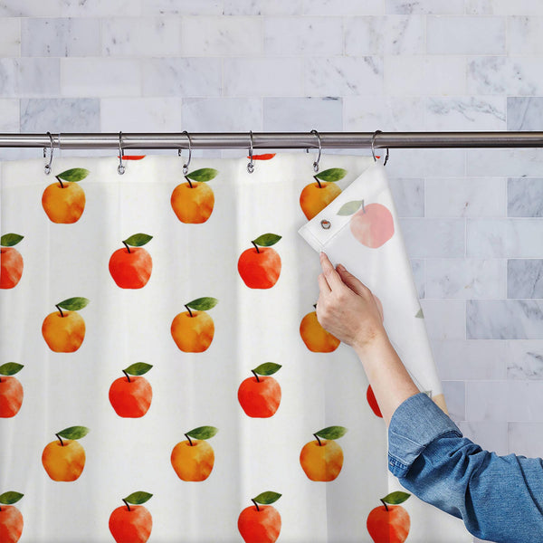 Apple Pattern Washable Waterproof Shower Curtain-Shower Curtains-CUR_SH_EL-IC 5015243 IC 5015243, Ancient, Art and Paintings, Cuisine, Food, Food and Beverage, Food and Drink, Fruit and Vegetable, Fruits, Historical, Illustrations, Medieval, Nature, Patterns, Retro, Scenic, Seasons, Signs, Signs and Symbols, Vintage, Watercolour, apple, pattern, washable, waterproof, polyester, shower, curtain, eyelets, background, watercolor, summer, art, backdrop, beige, canning, color, colorful, cute, design, diet, draw,