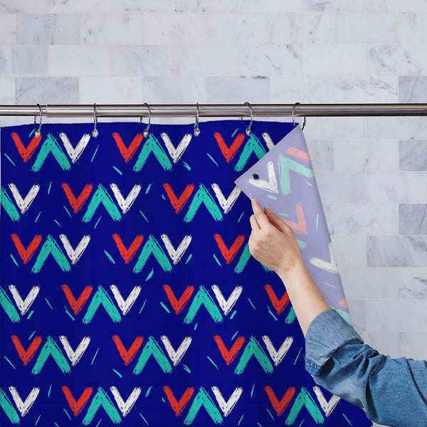 Abstract Brush Stroke D4 Washable Waterproof Shower Curtain-Shower Curtains-CUR_SH_EL-IC 5015325 IC 5015325, Abstract Expressionism, Abstracts, Ancient, Baby, Chevron, Children, Decorative, Digital, Digital Art, Drawing, Geometric, Geometric Abstraction, Graphic, Hipster, Historical, Kids, Medieval, Modern Art, Nautical, Patterns, Retro, Semi Abstract, Sketches, Splatter, Stripes, Vintage, abstract, brush, stroke, d4, washable, waterproof, polyester, shower, curtain, eyelets, orange, background, brushstroke