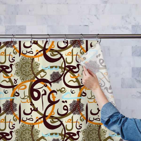 Arabic Eid Mubarak Pattern D2 Washable Waterproof Shower Curtain-Shower Curtains-CUR_SH_EL-IC 5015344 IC 5015344, Abstract Expressionism, Abstracts, Allah, Alphabets, Arabic, Art and Paintings, Calligraphy, Decorative, Digital, Digital Art, Education, Festivals, Festivals and Occasions, Festive, Graphic, Illustrations, Islam, Patterns, Religion, Religious, Schools, Semi Abstract, Signs, Signs and Symbols, Symbols, Text, Typography, Universities, eid, mubarak, pattern, d2, washable, waterproof, polyester, sh