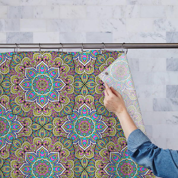 Vintage Motifs Art D1 Washable Waterproof Shower Curtain-Shower Curtains-CUR_SH_EL-IC 5015348 IC 5015348, Allah, Ancient, Arabic, Asian, Aztec, Black, Black and White, Bohemian, Botanical, Chinese, Circle, Culture, Decorative, Drawing, Ethnic, Floral, Flowers, Geometric Abstraction, Historical, Illustrations, Indian, Islam, Mandala, Medieval, Nature, Patterns, Religion, Religious, Retro, Signs, Signs and Symbols, Traditional, Tribal, Turkish, Vintage, World Culture, motifs, art, d1, washable, waterproof, po