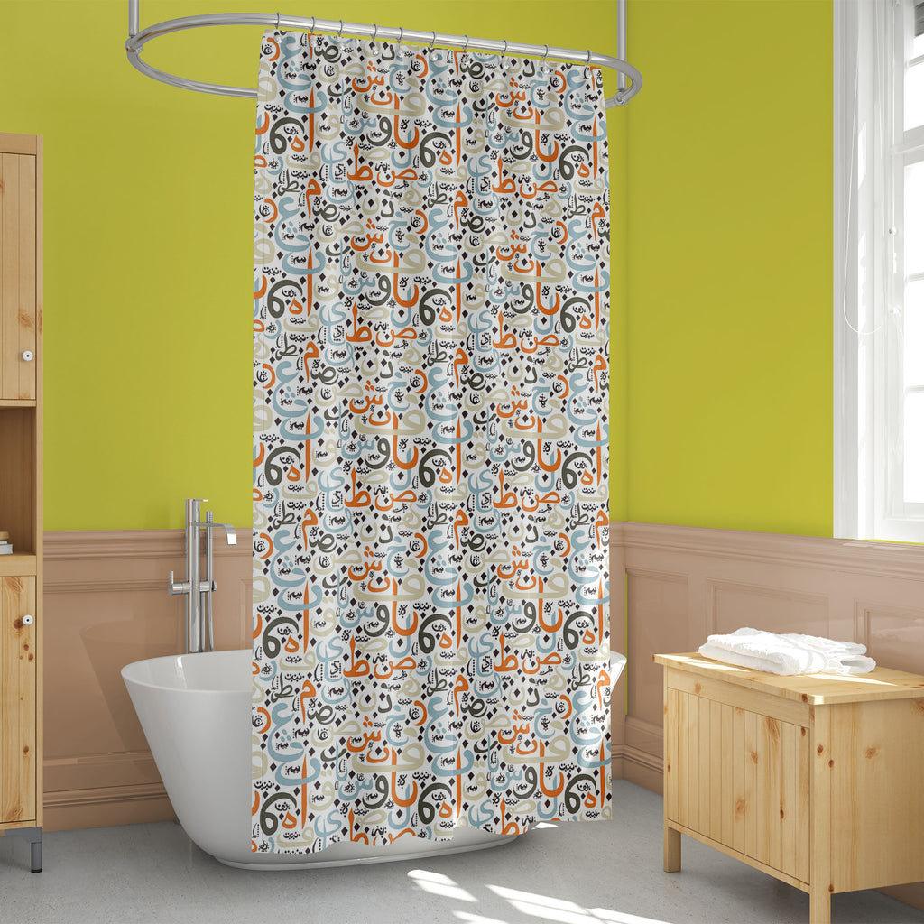 Arabic Eid Mubarak Pattern D5 Washable Waterproof Shower Curtain-Shower Curtains-CUR_SH_EL-IC 5015368 IC 5015368, Abstract Expressionism, Abstracts, Allah, Alphabets, Arabic, Art and Paintings, Calligraphy, Decorative, Digital, Digital Art, Education, Festivals, Festivals and Occasions, Festive, Graphic, Illustrations, Islam, Patterns, Religion, Religious, Schools, Semi Abstract, Signs, Signs and Symbols, Symbols, Text, Typography, Universities, eid, mubarak, pattern, d5, washable, waterproof, shower, curta