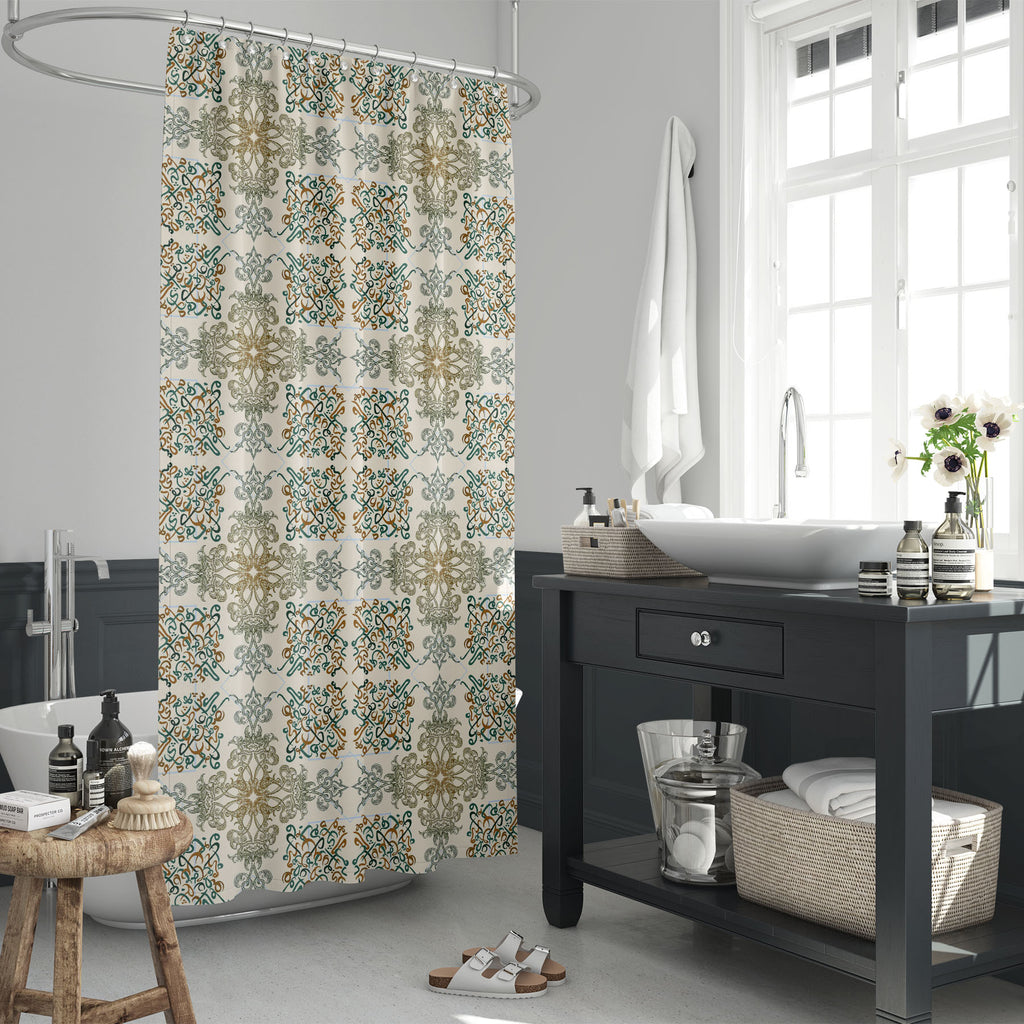 Arabic Eid Mubarak Pattern D8 Washable Waterproof Shower Curtain-Shower Curtains-CUR_SH_EL-IC 5015375 IC 5015375, Abstract Expressionism, Abstracts, Allah, Alphabets, Arabic, Art and Paintings, Calligraphy, Decorative, Digital, Digital Art, Education, Festivals, Festivals and Occasions, Festive, Graphic, Illustrations, Islam, Patterns, Religion, Religious, Schools, Semi Abstract, Signs, Signs and Symbols, Symbols, Text, Typography, Universities, eid, mubarak, pattern, d8, washable, waterproof, shower, curta