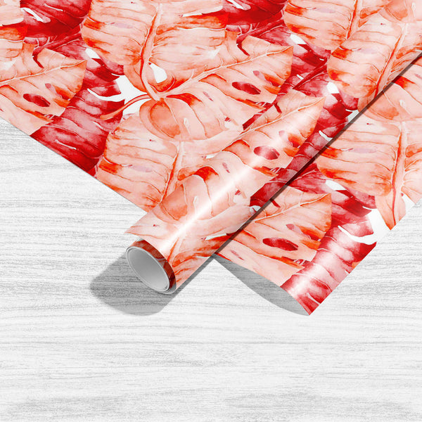 Red Watercolor Banana Leaves Art & Craft Gift Wrapping Paper-Wrapping Papers-WRP_PP-IC 5015377 IC 5015377, Abstract Expressionism, Abstracts, Art and Paintings, Bohemian, Botanical, Drawing, Fashion, Floral, Flowers, Hawaiian, Illustrations, Nature, Paintings, Patterns, Scenic, Semi Abstract, Tropical, Watercolour, red, watercolor, banana, leaves, art, craft, gift, wrapping, paper, sheet, plain, smooth, effect, pattern, seamless, jungle, tropic, aquarelle, boho, hawaii, palm, artistic, autumn, bohemain, exo