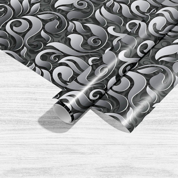 3D Black Floral Abstract Art & Craft Gift Wrapping Paper-Wrapping Papers-WRP_PP-IC 5015405 IC 5015405, 3D, Abstract Expressionism, Abstracts, Ancient, Black, Black and White, Botanical, Decorative, Digital, Digital Art, Fashion, Floral, Flowers, Graphic, Historical, Illustrations, Medieval, Nature, Patterns, Retro, Semi Abstract, Signs, Signs and Symbols, Victorian, Vintage, Wedding, abstract, art, craft, gift, wrapping, paper, sheet, plain, smooth, effect, wallpaper, card, pattern, backdrop, background, cl